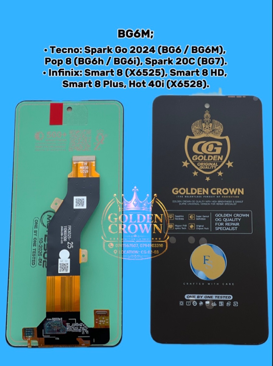 Comp - Tecno BG6M/BG6/BG7/X6525/X6528