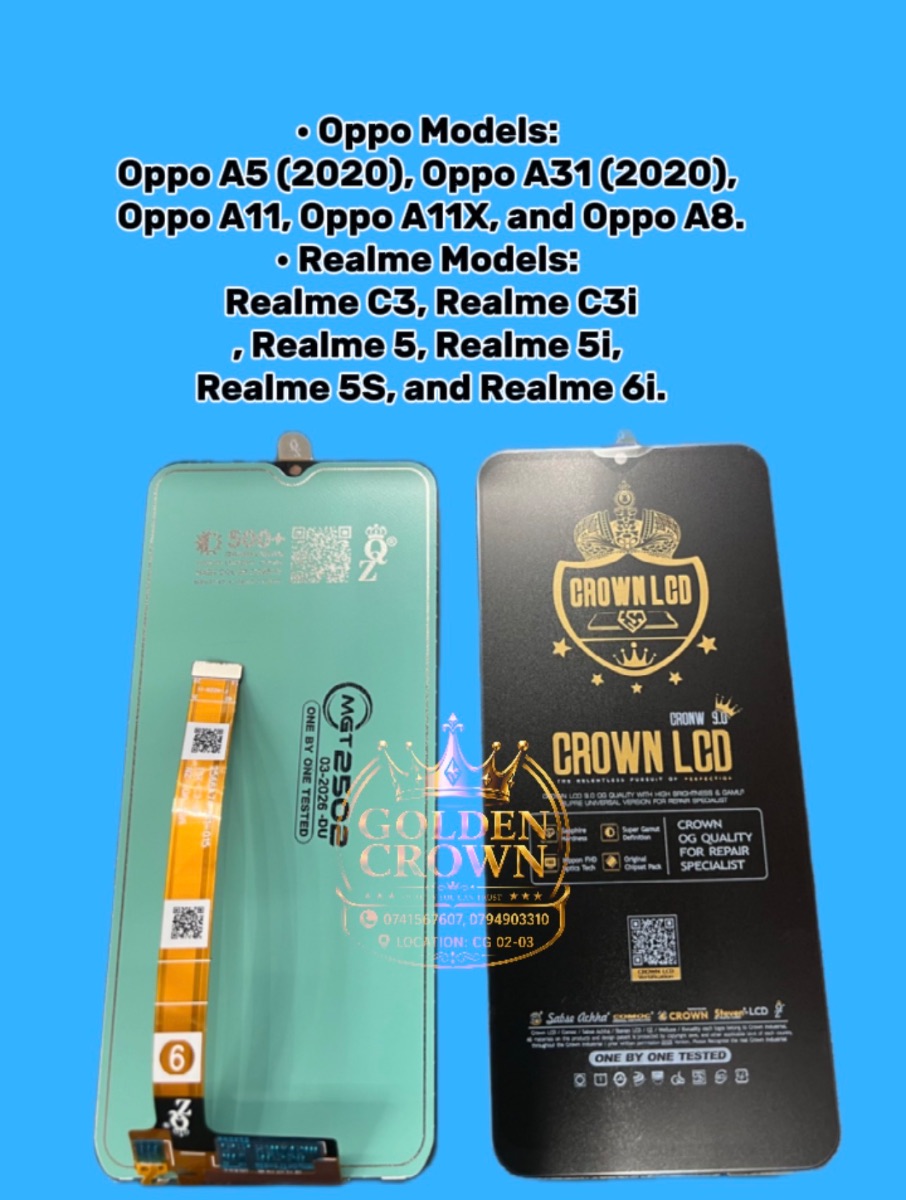 Comp - Oppo A5(2020)/A31/A11/A8