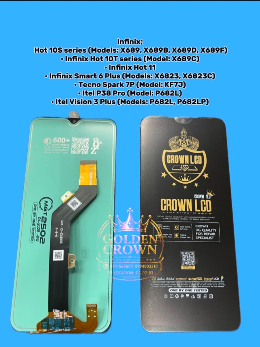 Comp - Infinix X689/X6823/KF7J/P38 Pro/Vision 3 Plus
